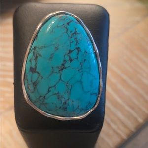 Silpada Turquoise Chunky Ring